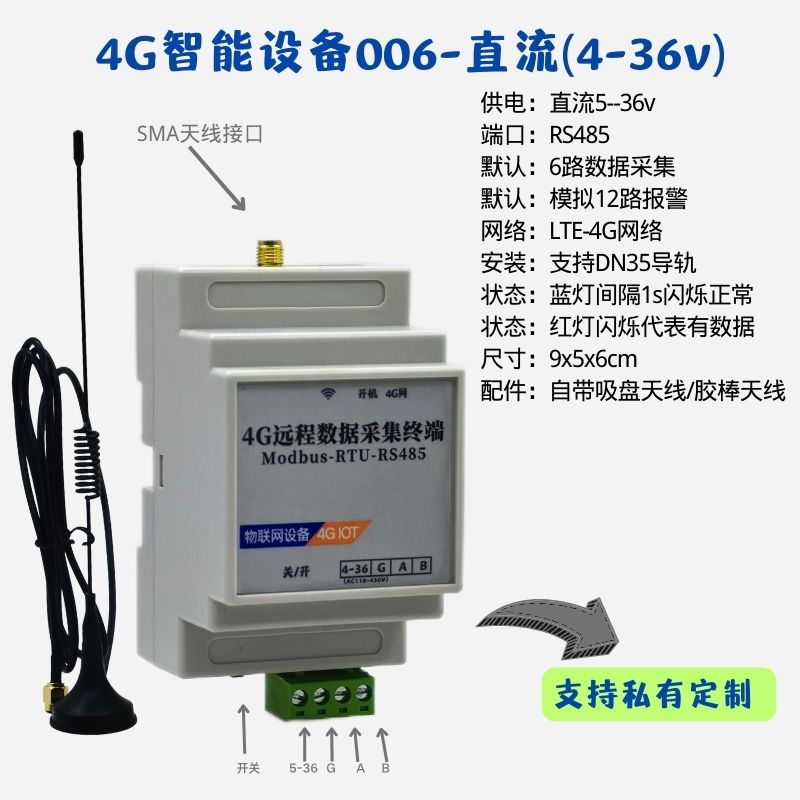 0001-工業(yè)級0輸入+6采集-006